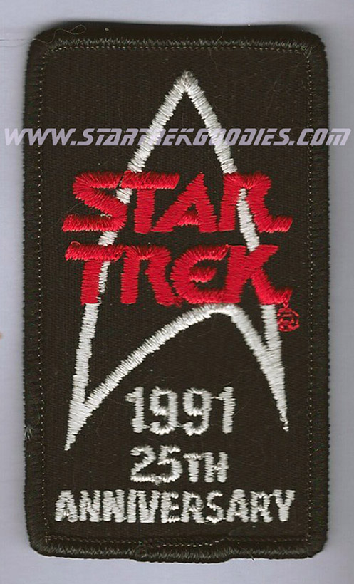 PATCH Star Trek TOS Romulan insignia Red Blue 