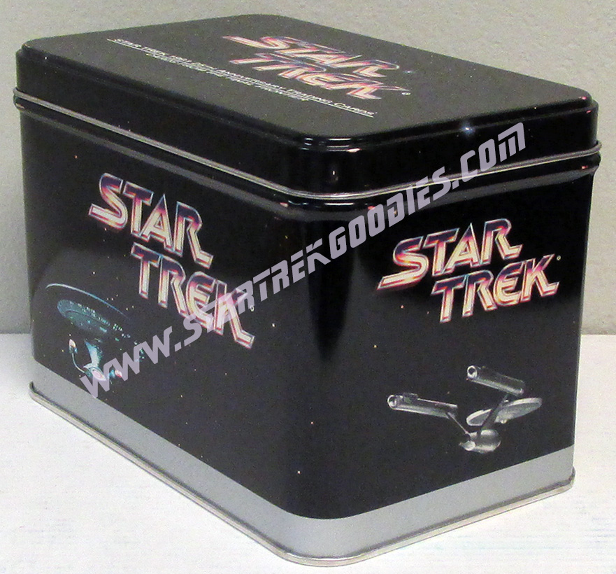 1991 Star Trek 25th Anniversary Trading Cards Collector Tin Only No Cards
